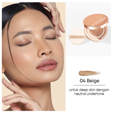 cara memilih shade cushion skintific